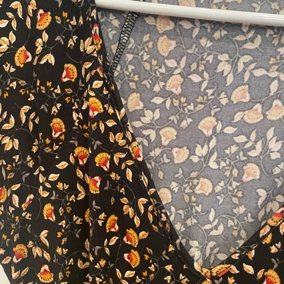 *Like New* Urban Outfitters Women's Black Uo Julia Ruffle Mini Dress - Small - Picture 5 of 7